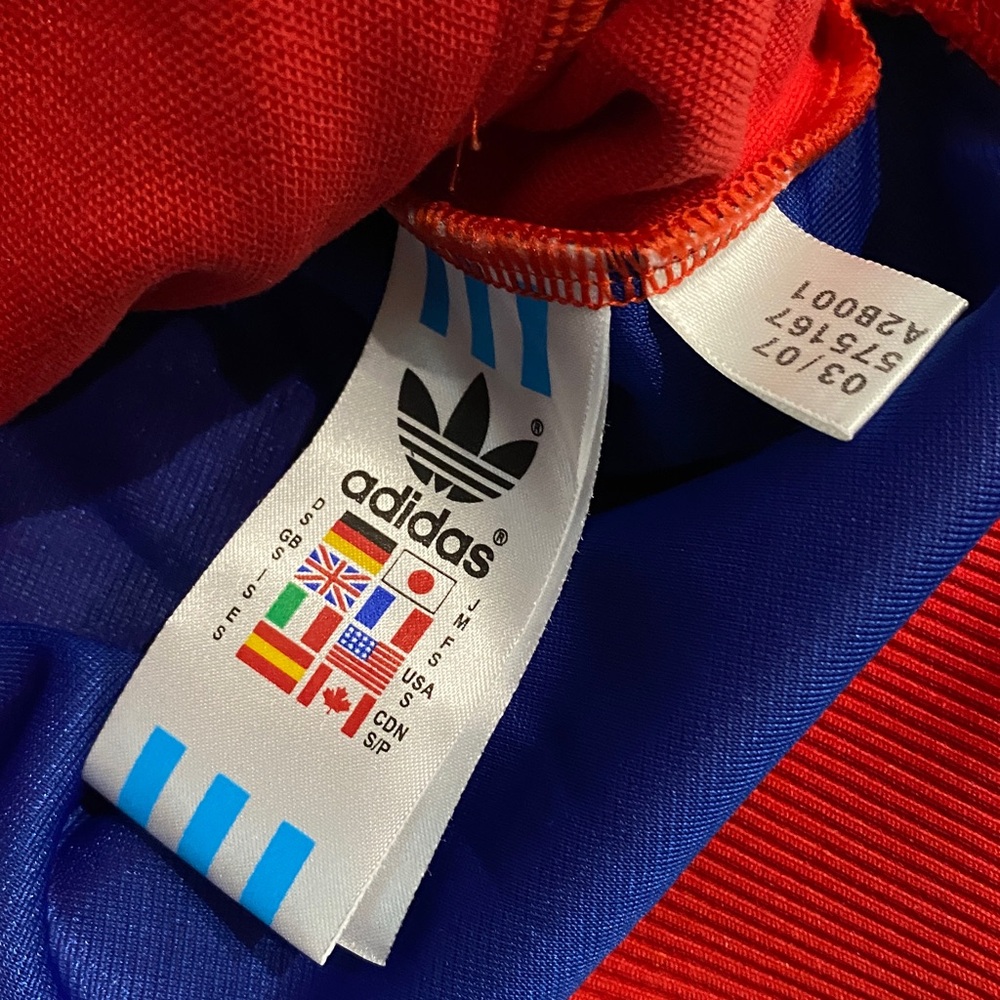 SMALL Men's Addidas Phillipines National Soccer Team Track Jacket (RARE ITEM) - Picture 5 of 9